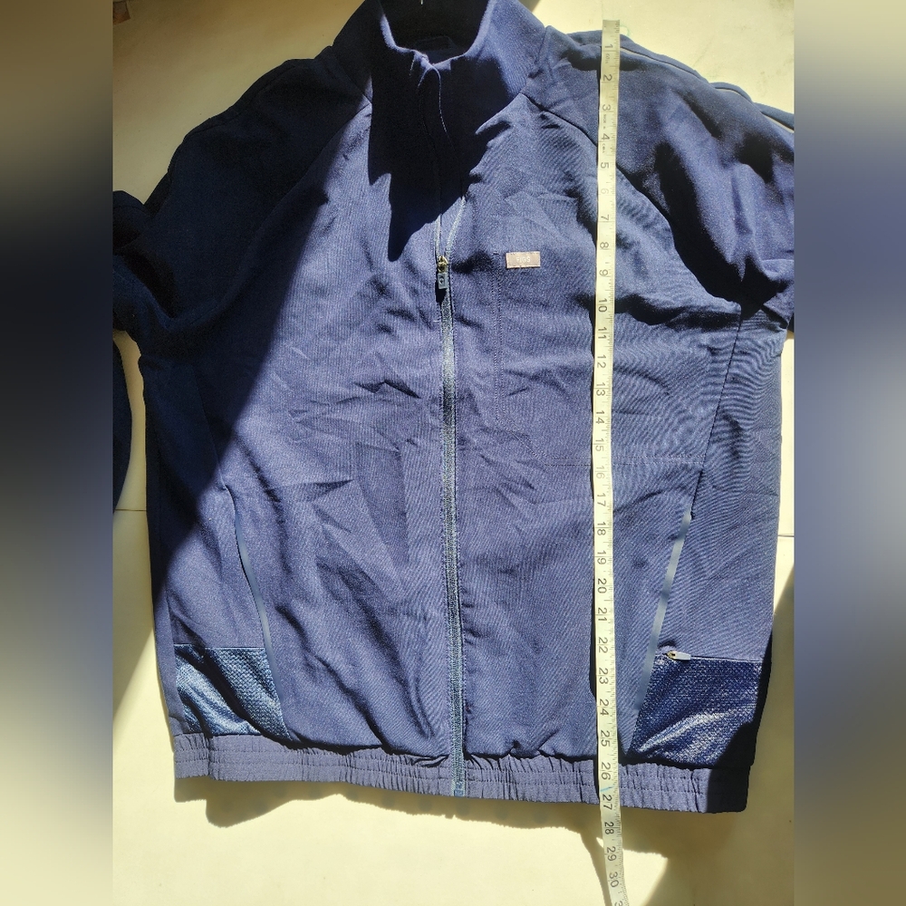 FIGS Technical Collection Scrub Jacket - Deep Blu… - image 5